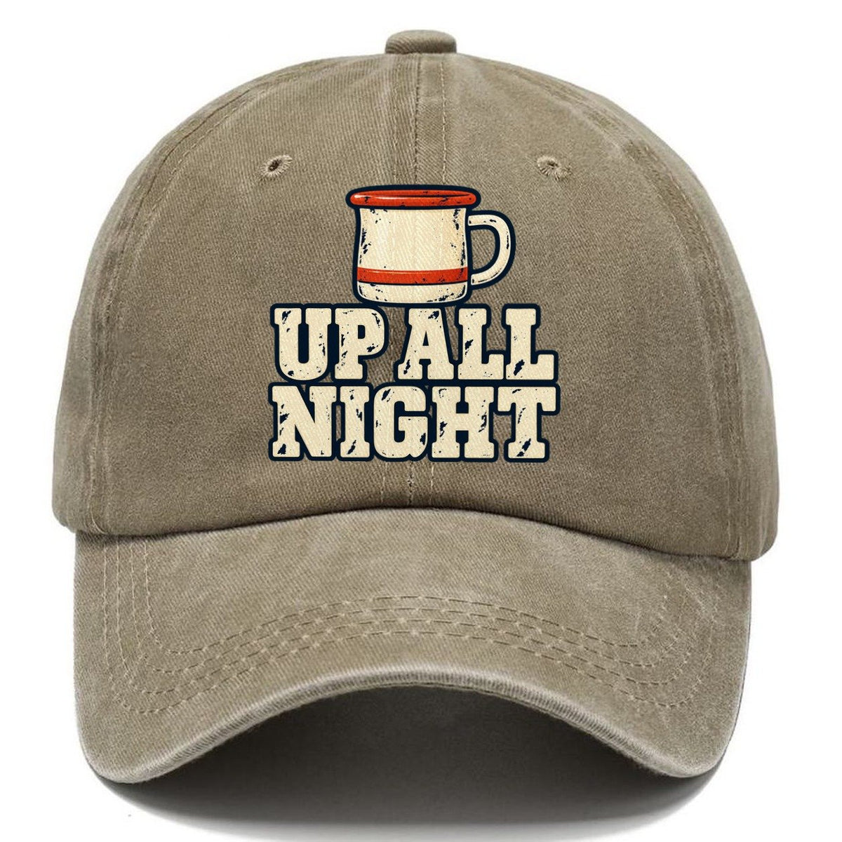 Up All Night Astronomy And Stargazing Classic Cap – Warm Sand