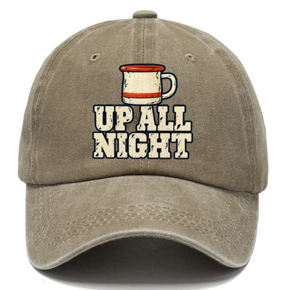 Up All Night Astronomy And Stargazing Classic Cap – Warm Sand
