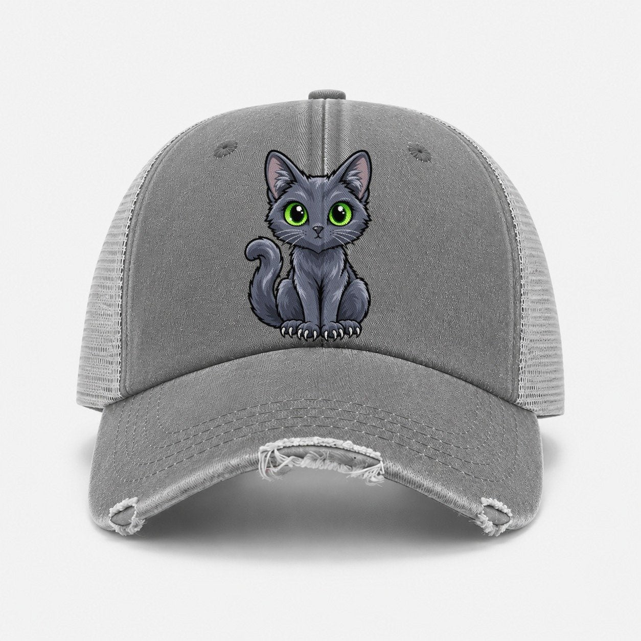 Grey — front view
