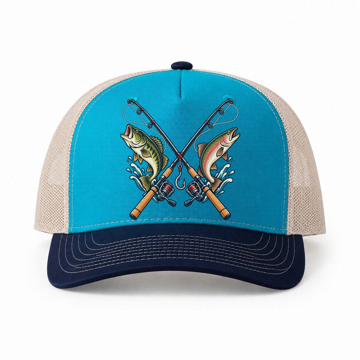 Teal-Navy — front view