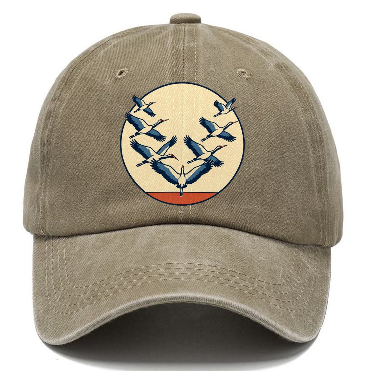 Migration Formation Birdwatching Classic Cap – Warm Sand