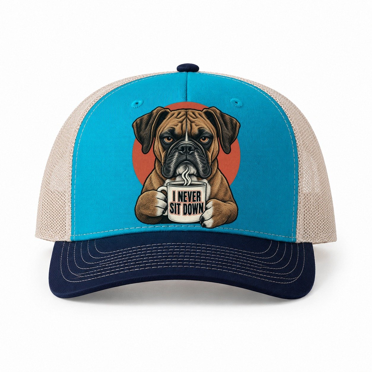 Teal-Navy — front view