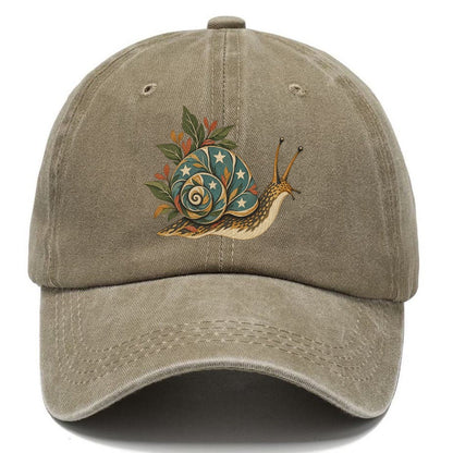 Snail Carrying Starlight Gentle Wild Classic Cap – Warm Sand