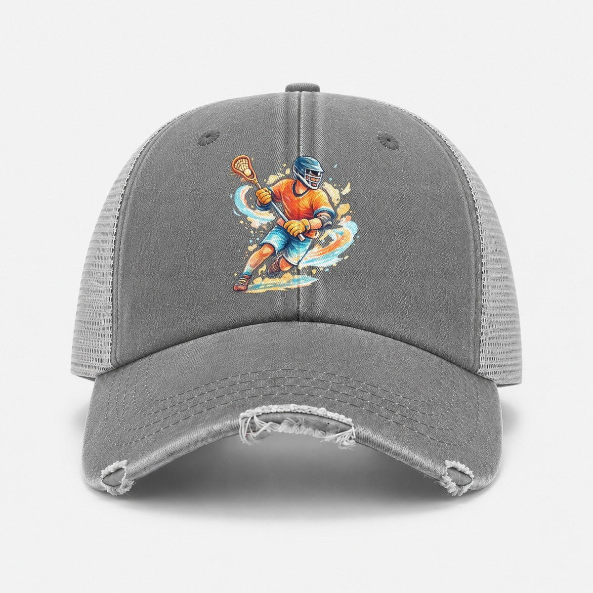 Grey — front view