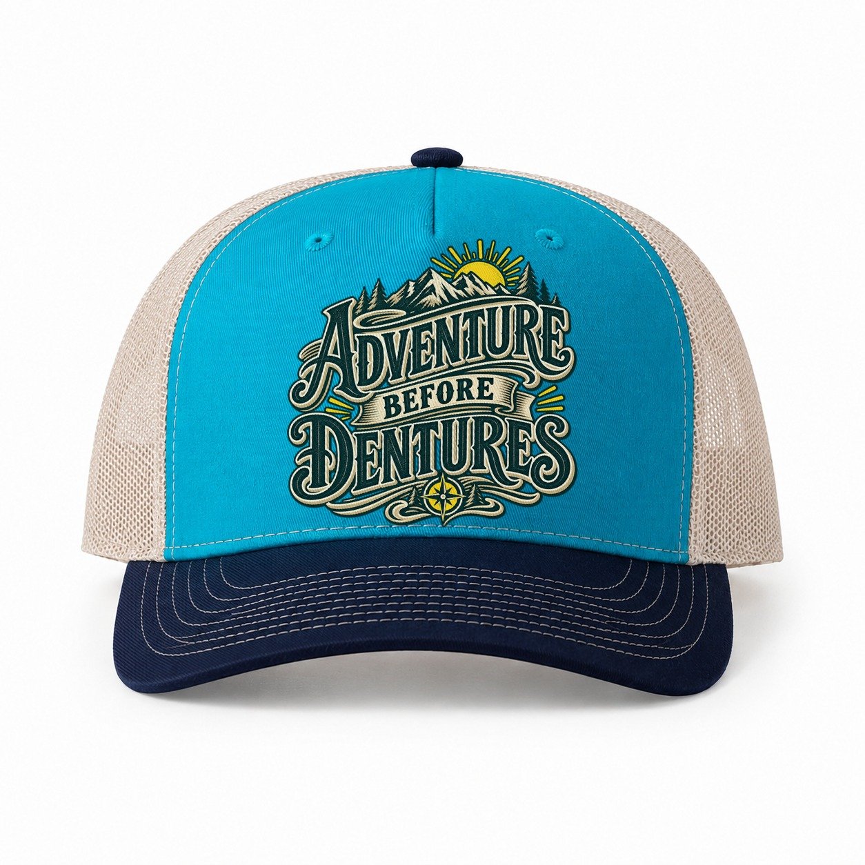 Teal-Navy — front view