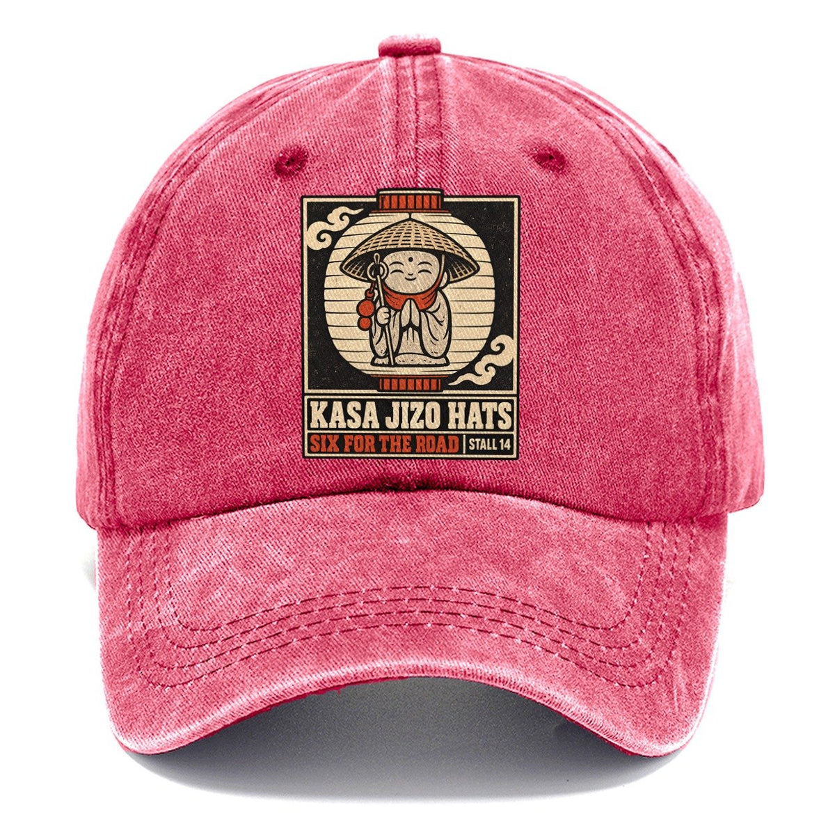 Kasa Jizo Hats Yokai Night Market Classic Cap – Pomegranate Blush
