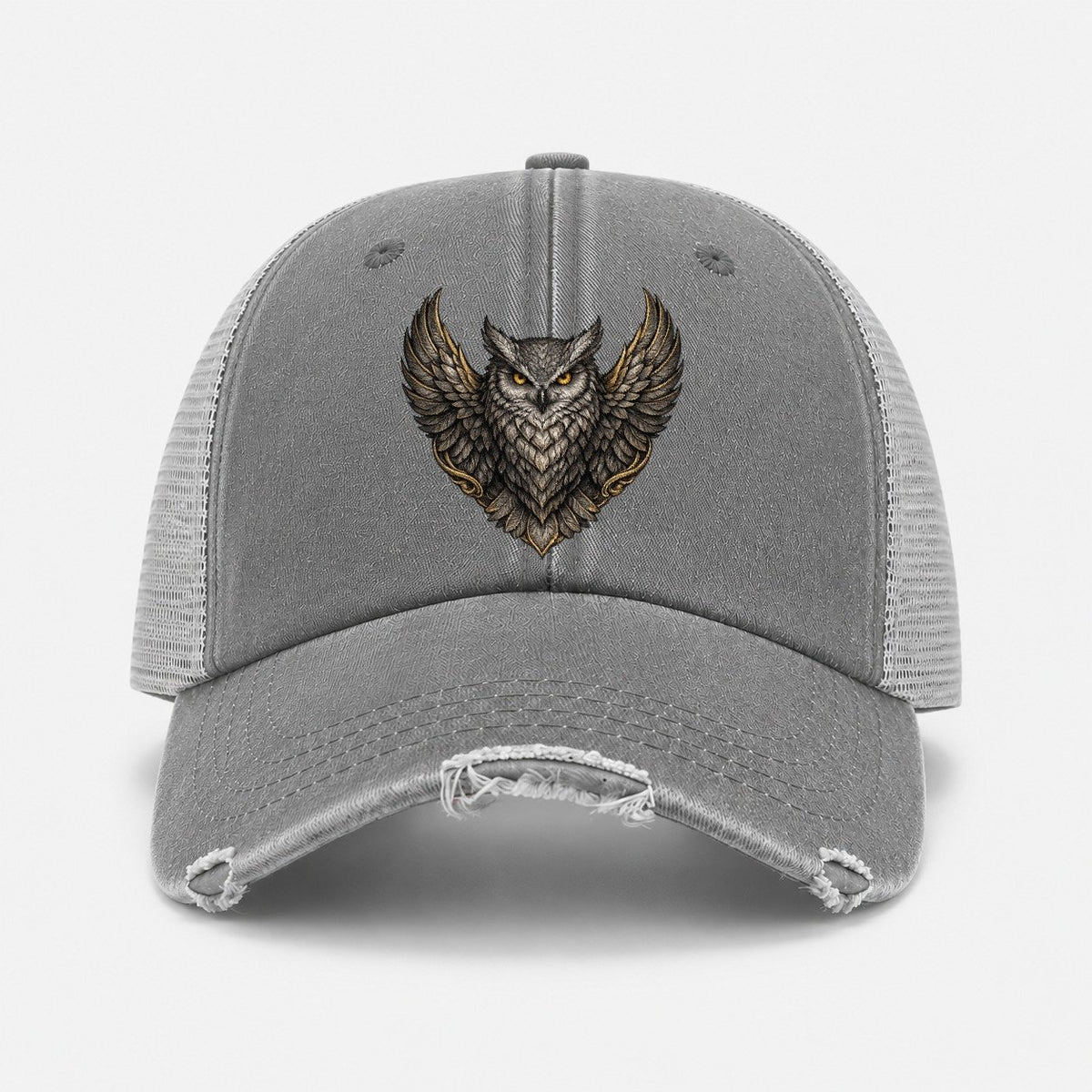 Grey — front view