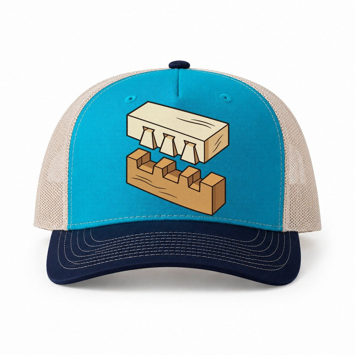 Teal-Navy — front view