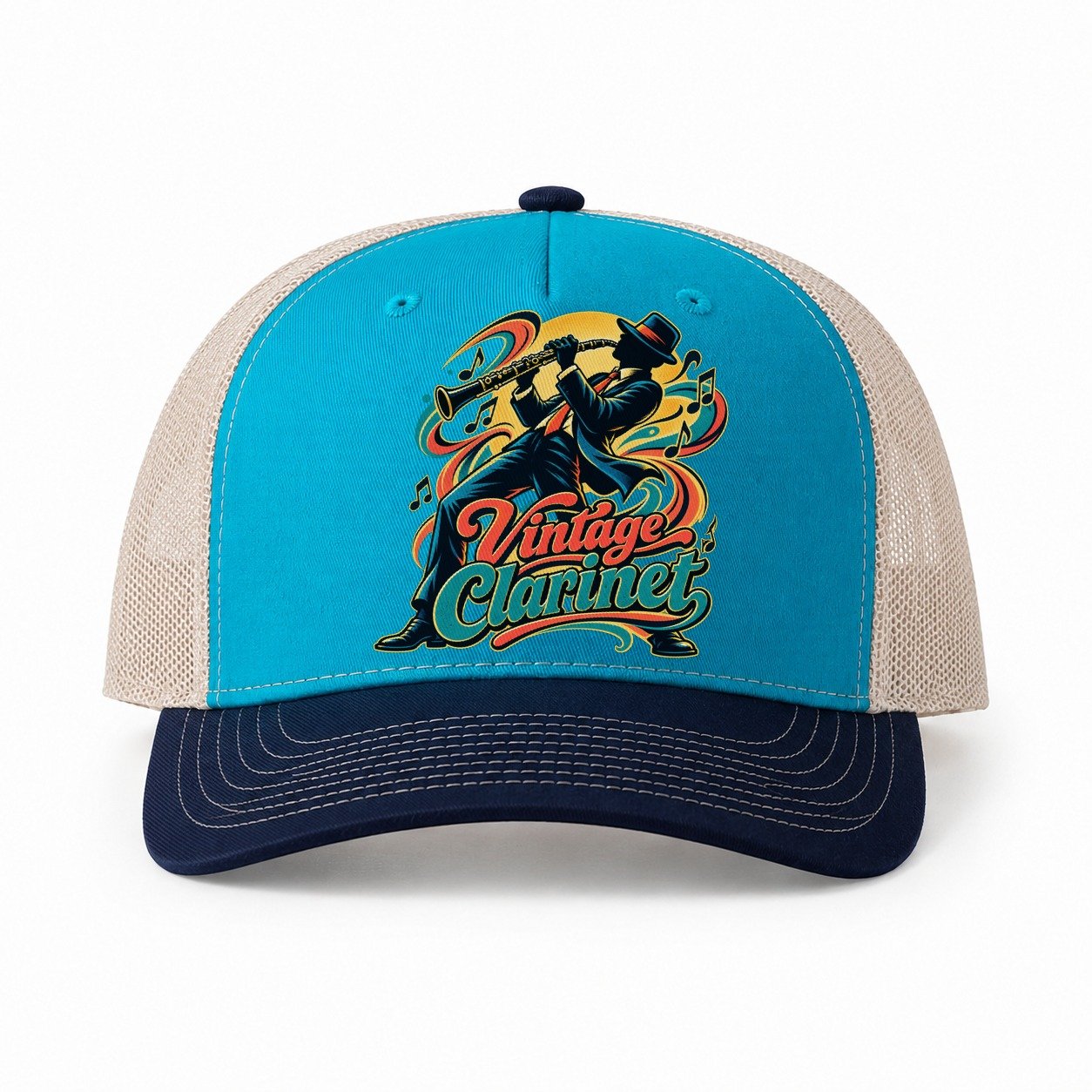 Teal-Navy — front view