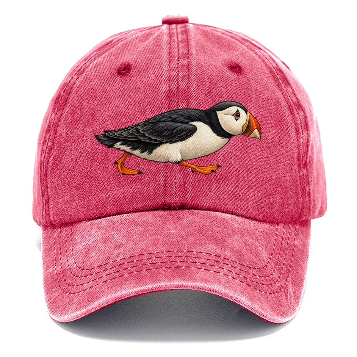 Running Puffin Classic Cap – Pomegranate Blush