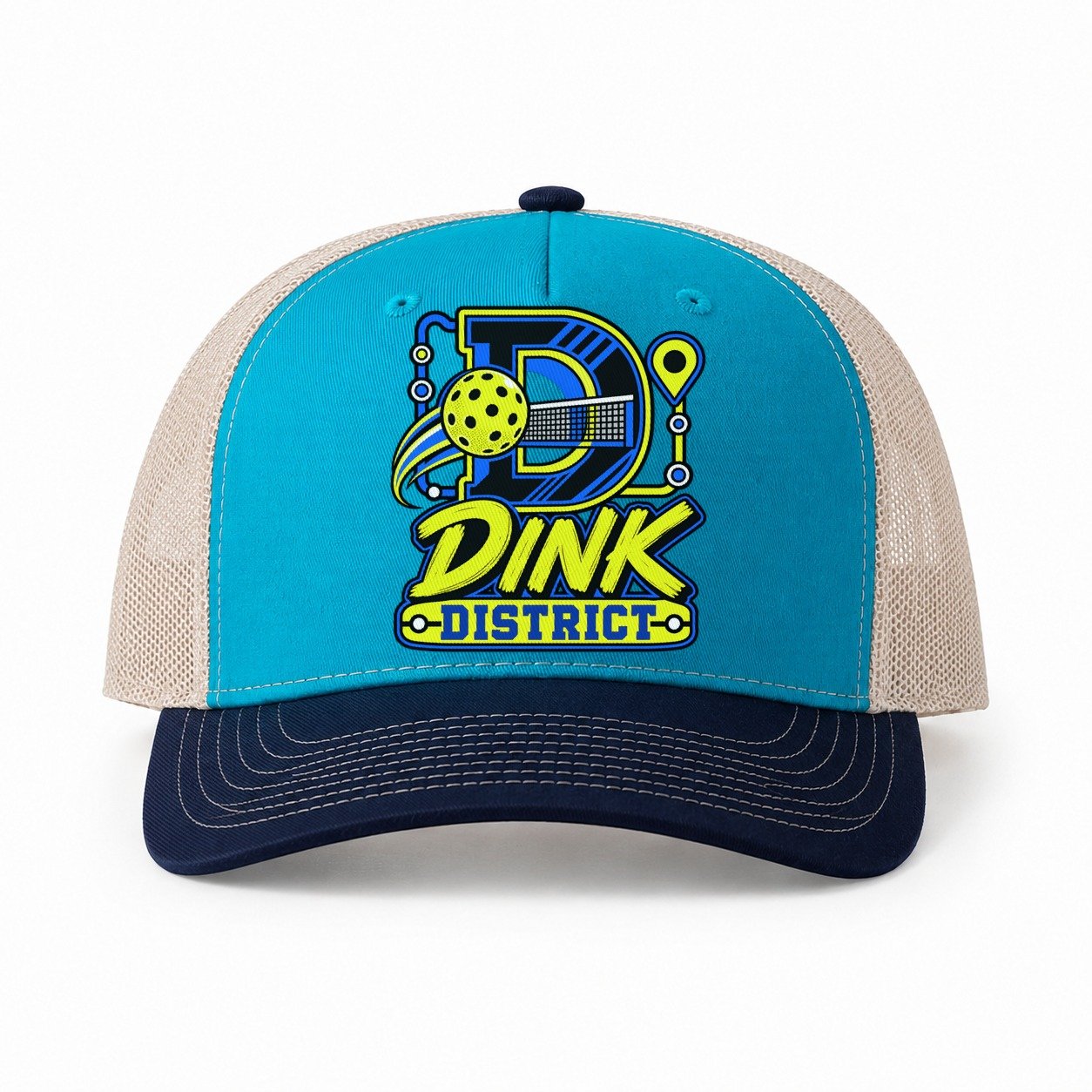 Teal-Navy — front view