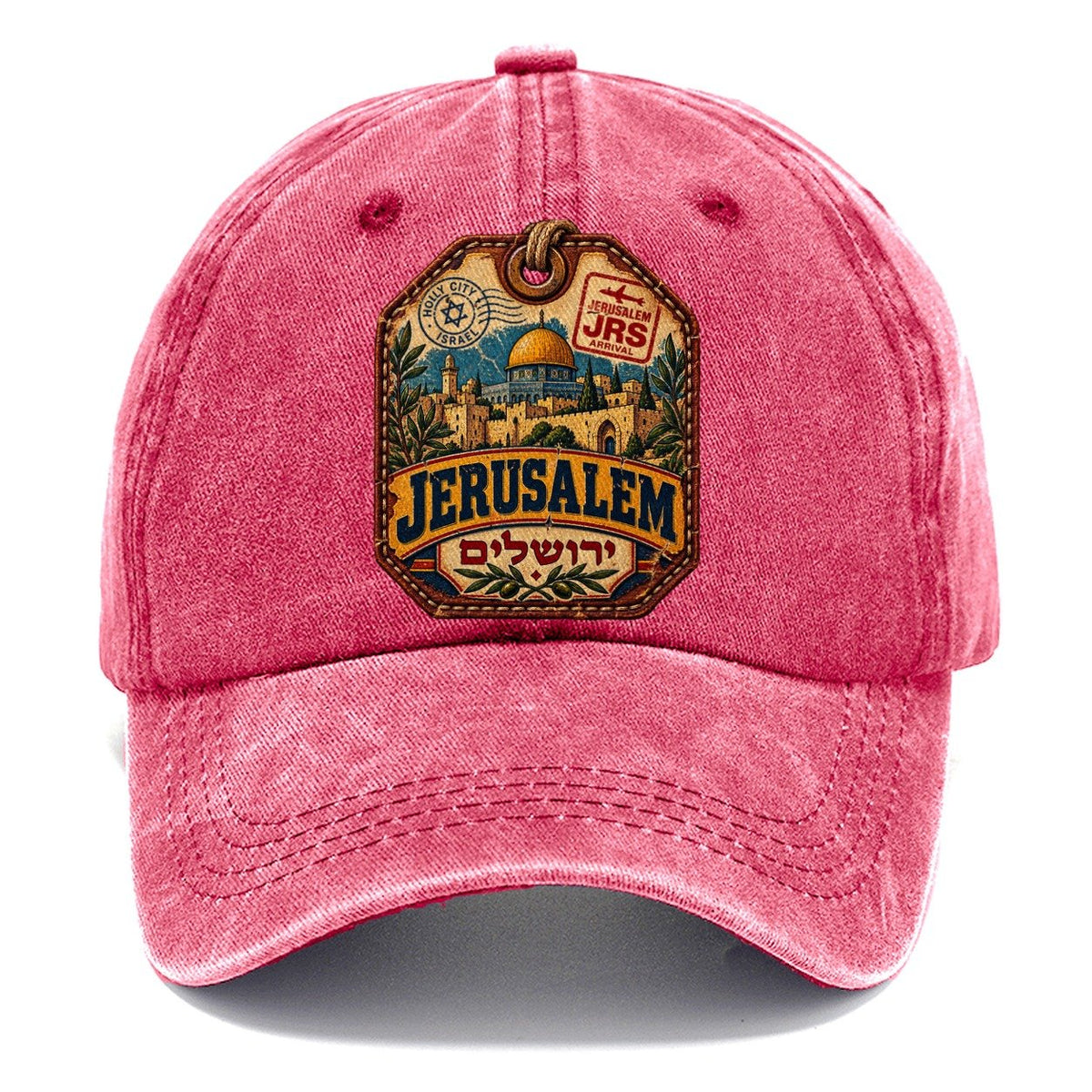 Jerusalem Luggage Label Jerusalem Classic Cap – Pomegranate Blush