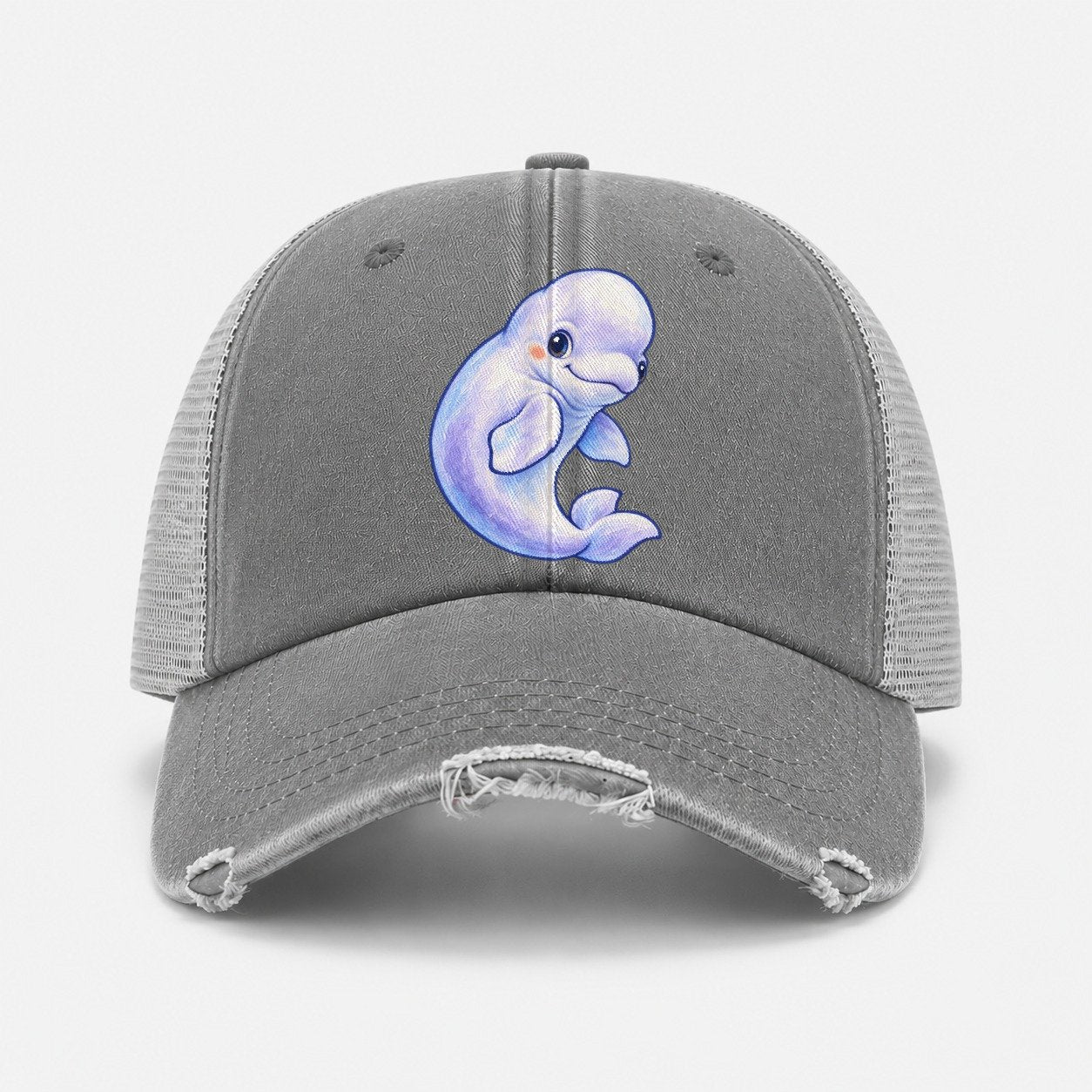 Grey — front view