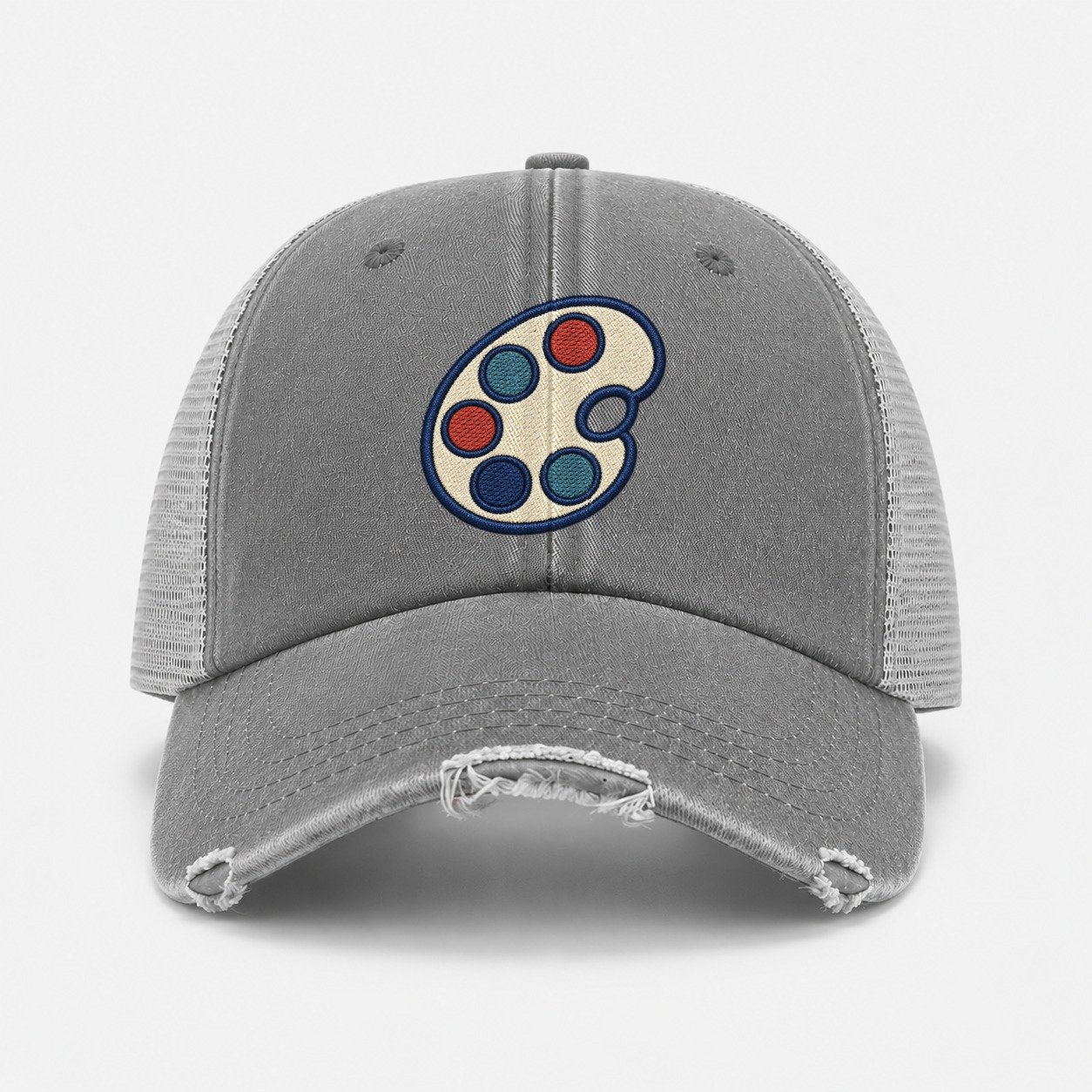 Grey — front view