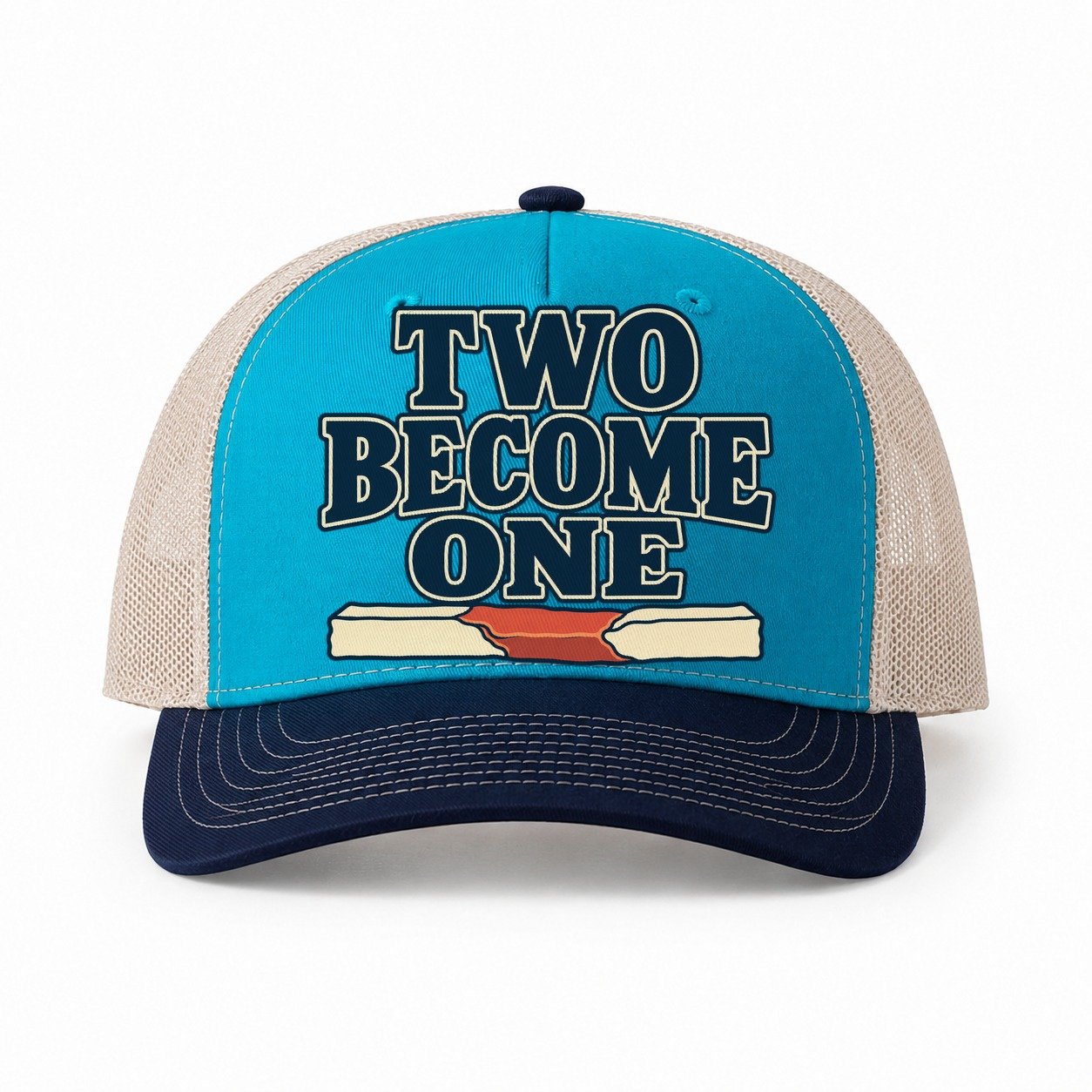 Teal-Navy — front view