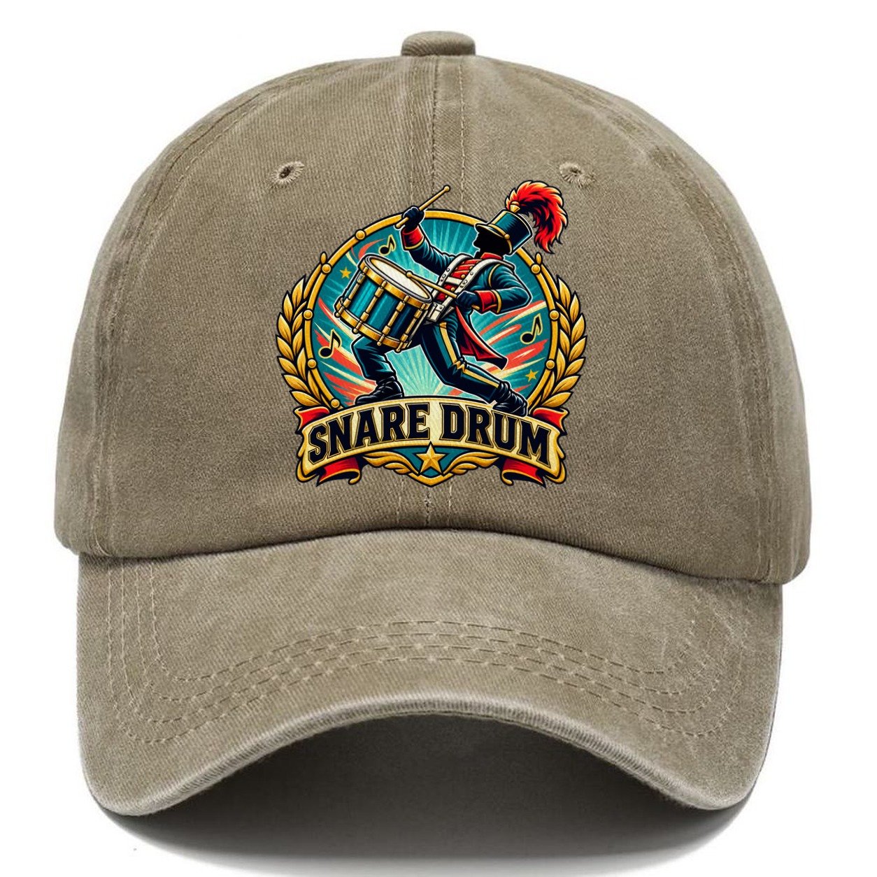 Snare Drum Crest Music Instruments Classic Cap – Warm Sand