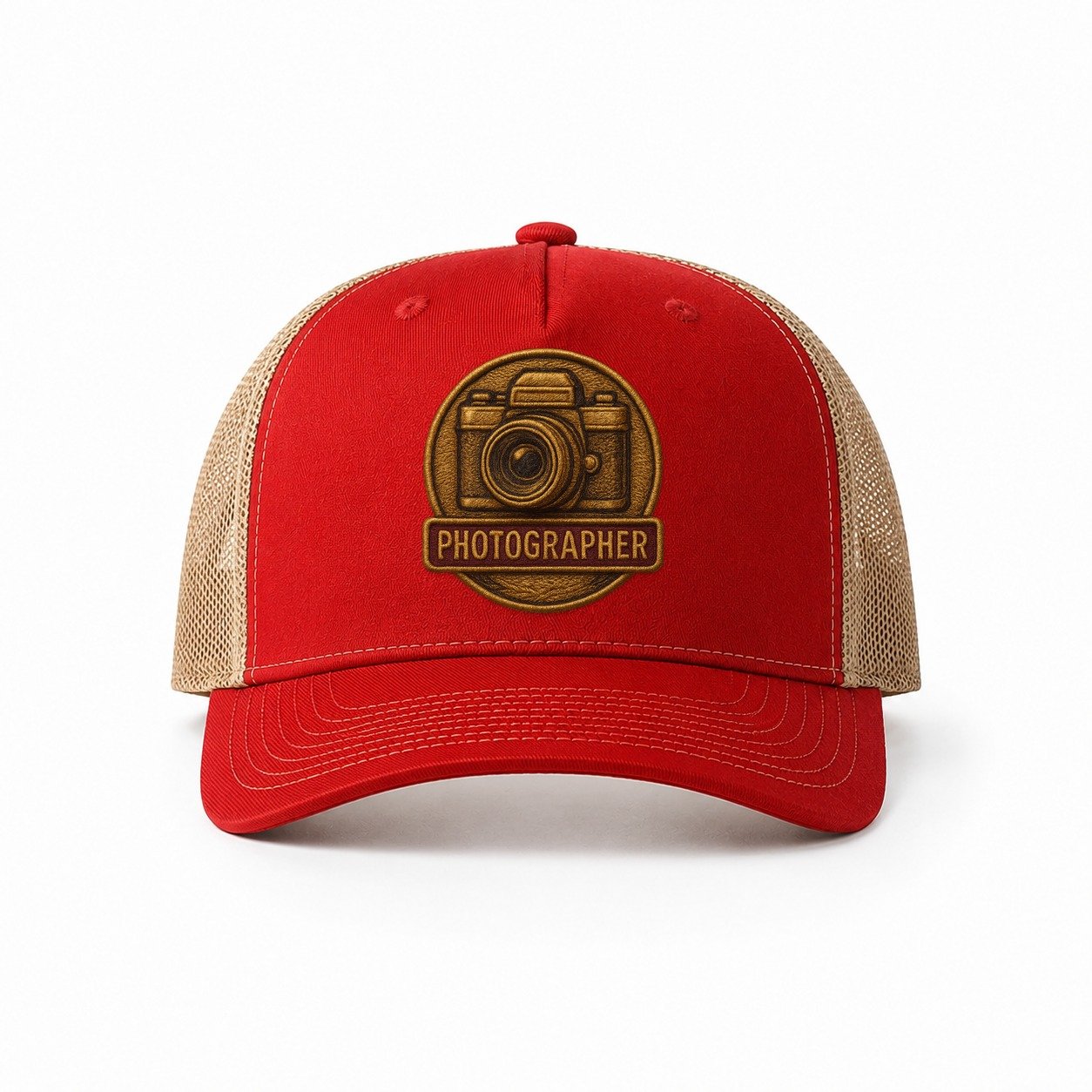 Red-Khaki — front view