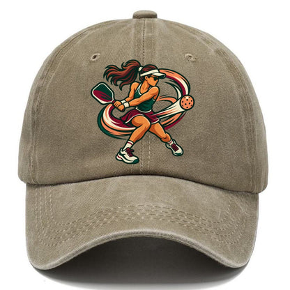 Backhand Winner Pickleball Life Classic Cap – Warm Sand