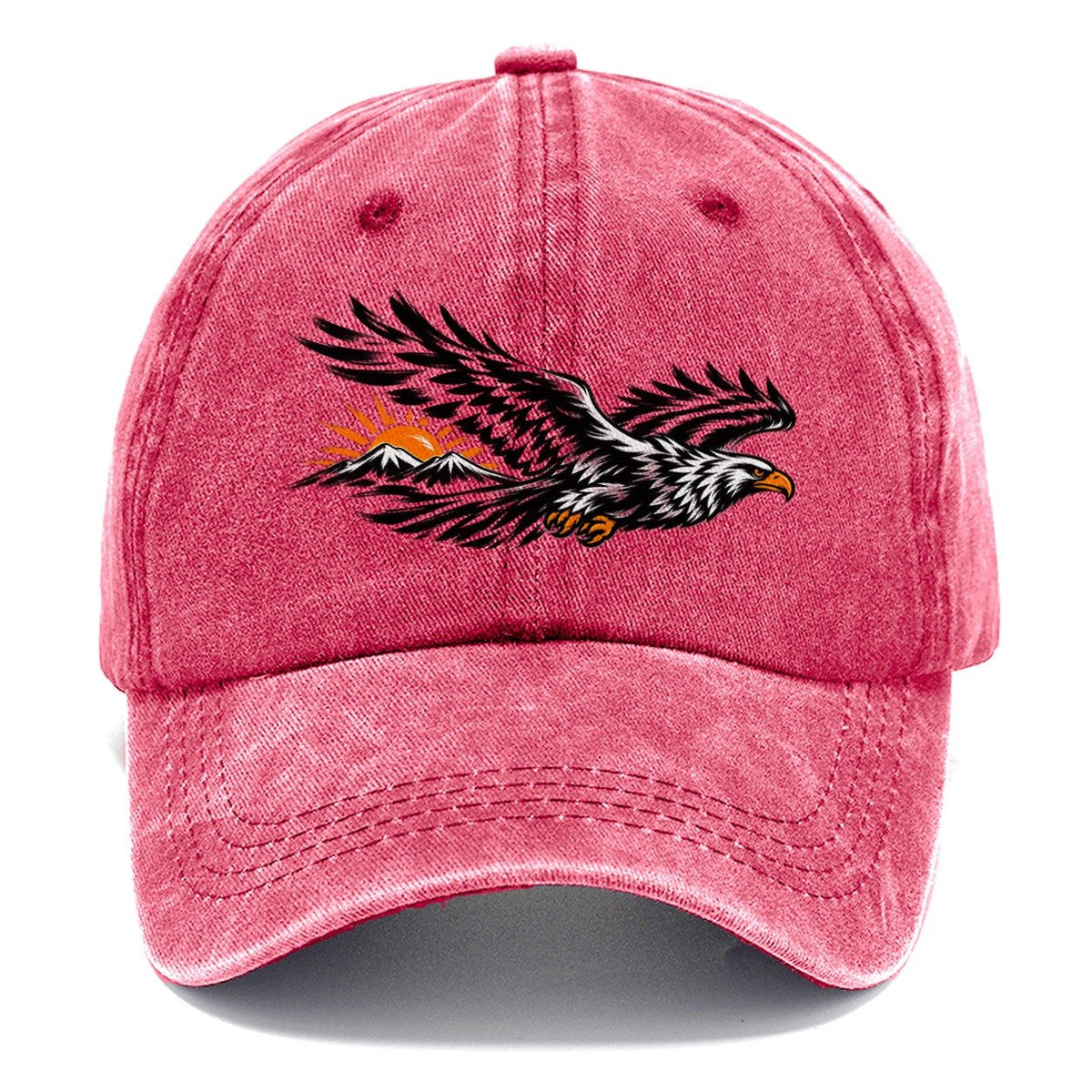 Eagle Mountain Sunburst Classic Cap – Pomegranate Blush
