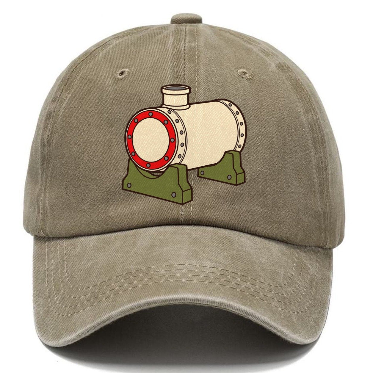 Bare Boiler Barrel Model Railways Classic Cap – Warm Sand