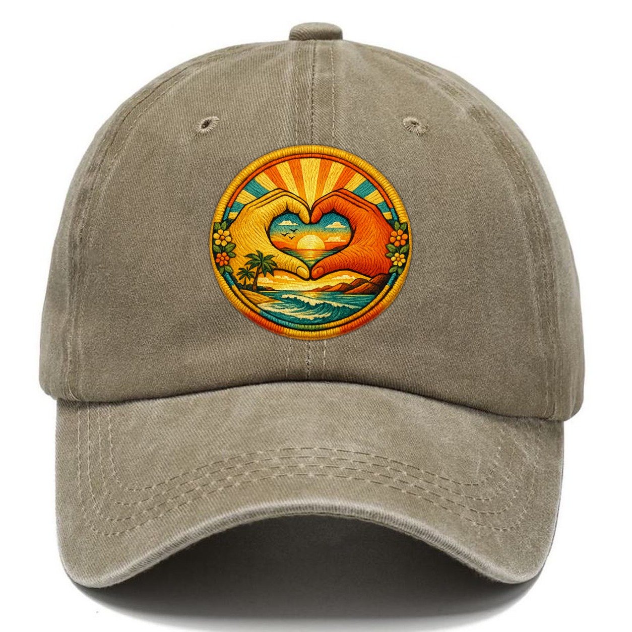 Golden Peace Classic Cap – Warm Sand