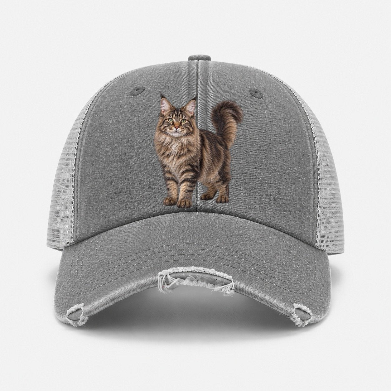 Grey — front view