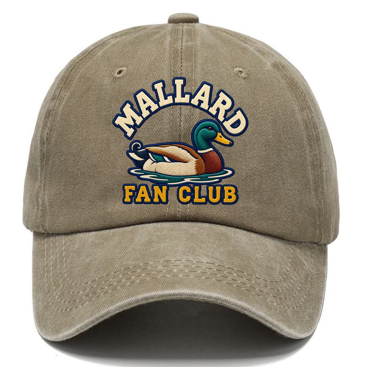 Mallard Fan Club Classic Cap – Warm Sand