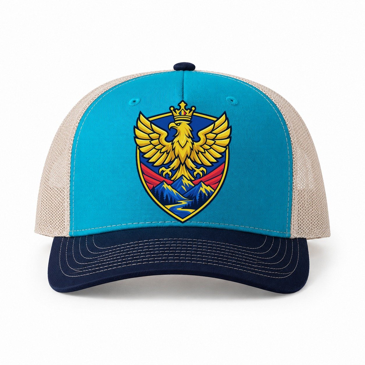 Teal-Navy — front view