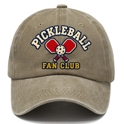 Pickleball Fan Club Classic Cap – Warm Sand