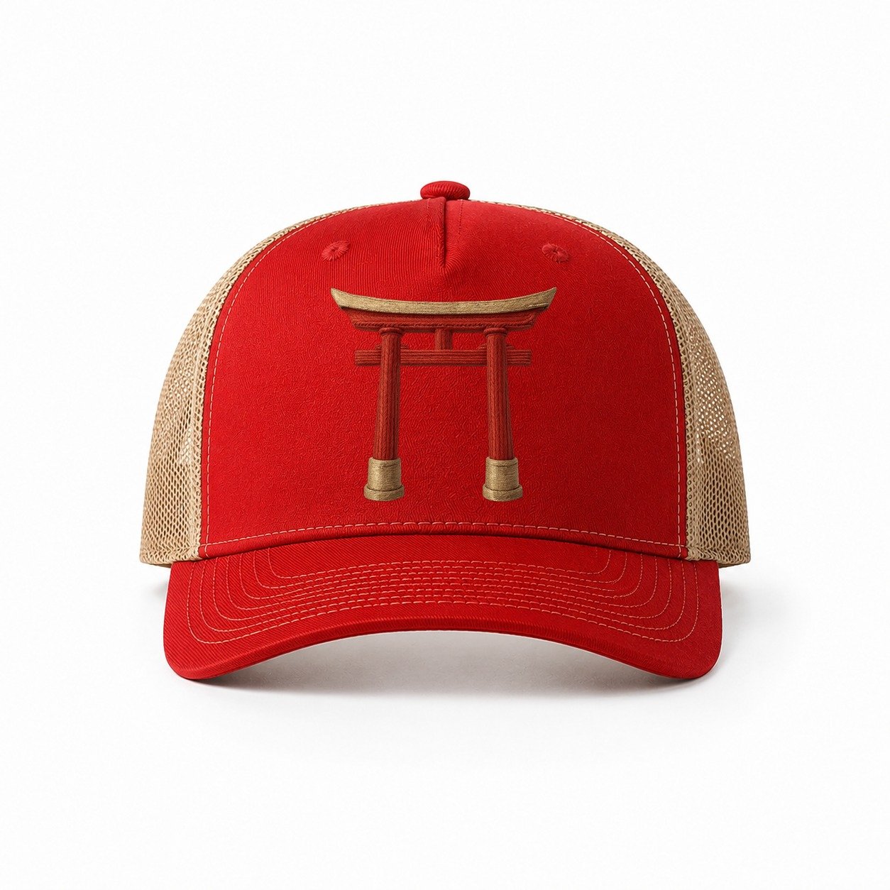 Red-Khaki — front view