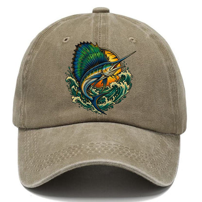 Sailfish Spearhead Fishing Club Classic Cap – Warm Sand