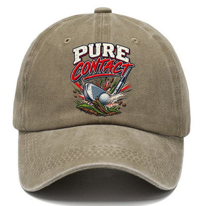 Pure Contact Golf Life Classic Cap – Warm Sand