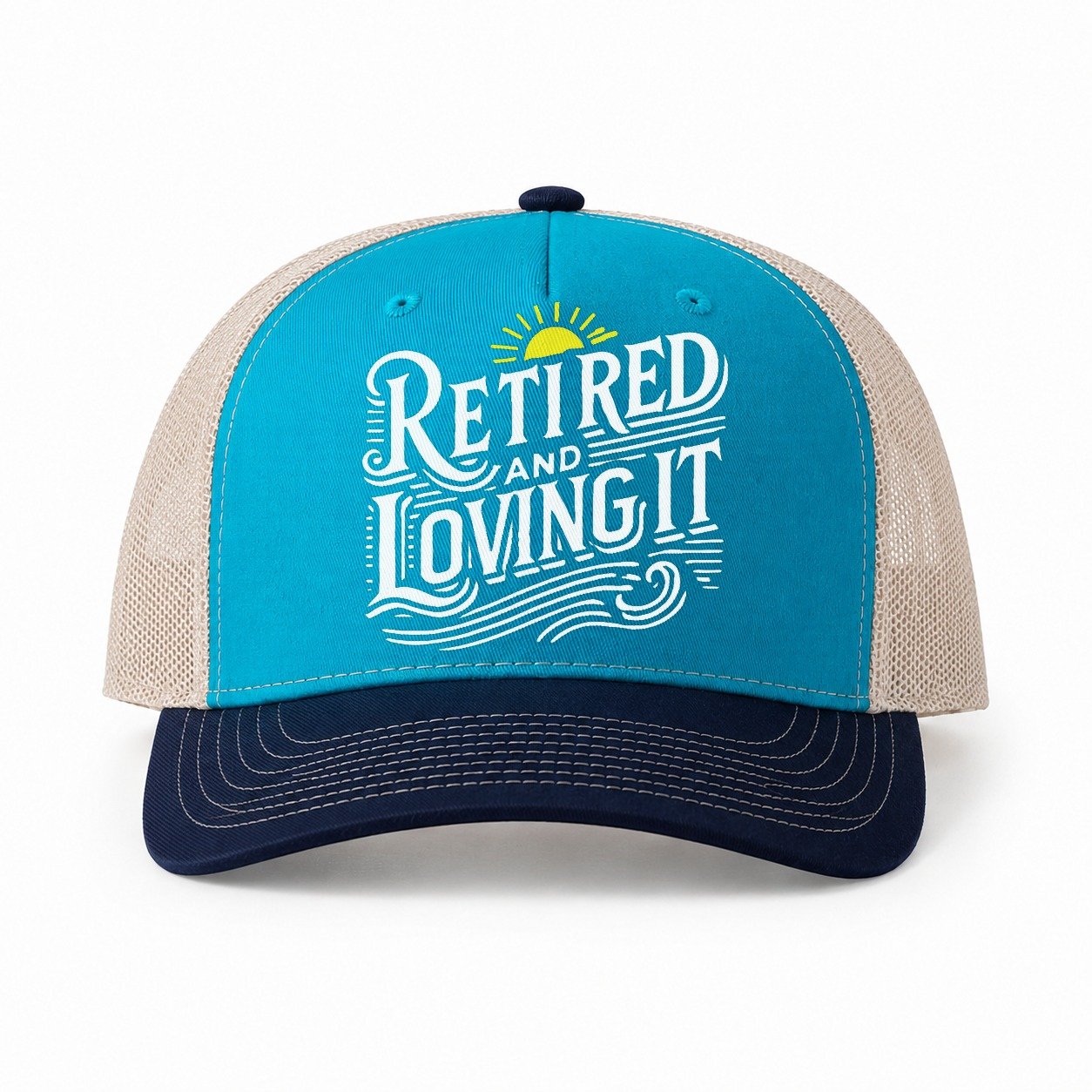 Teal-Navy — front view