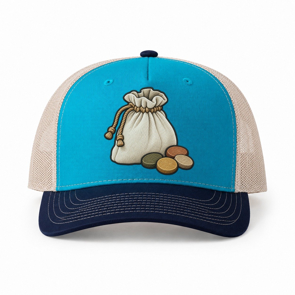 Teal-Navy — front view