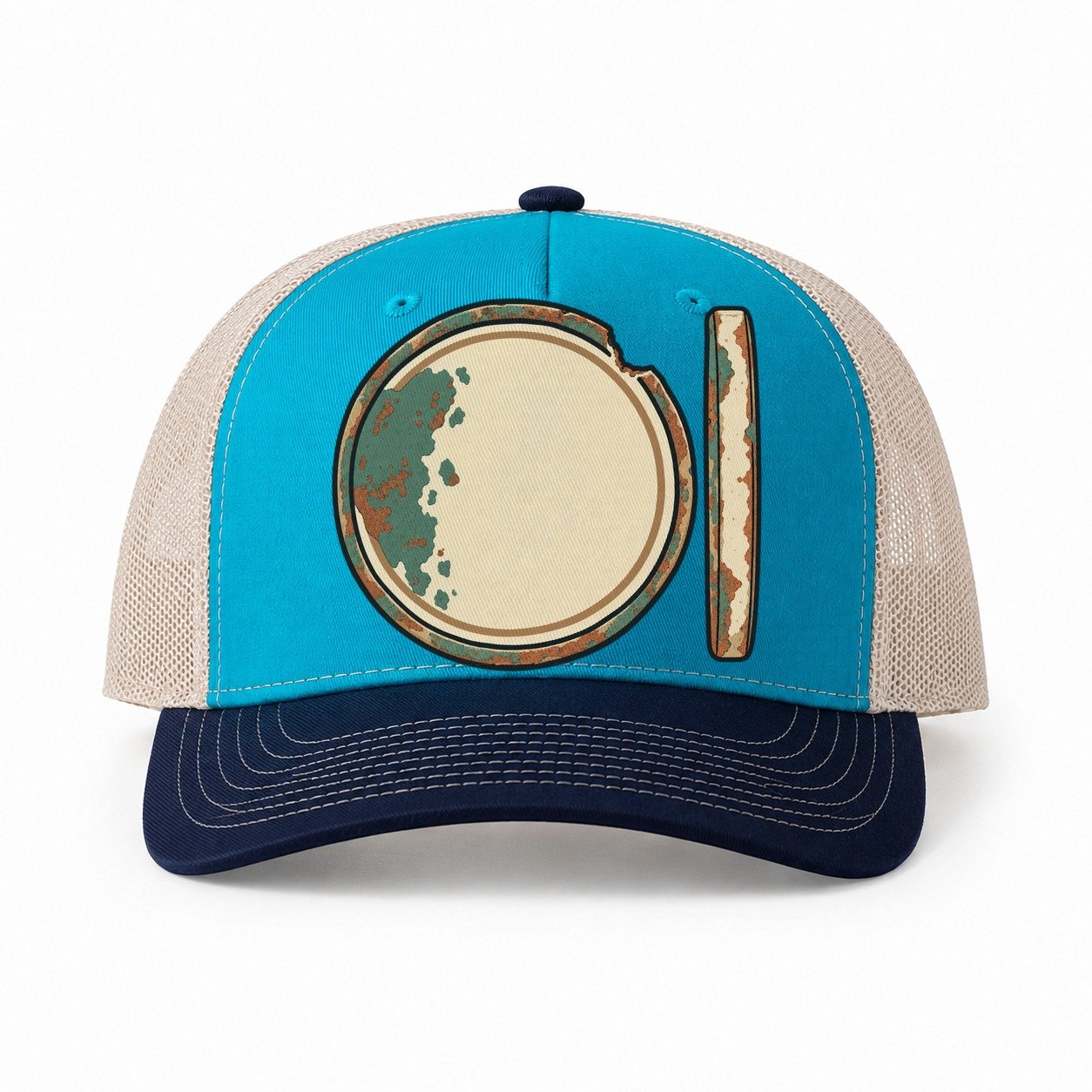 Teal-Navy — front view