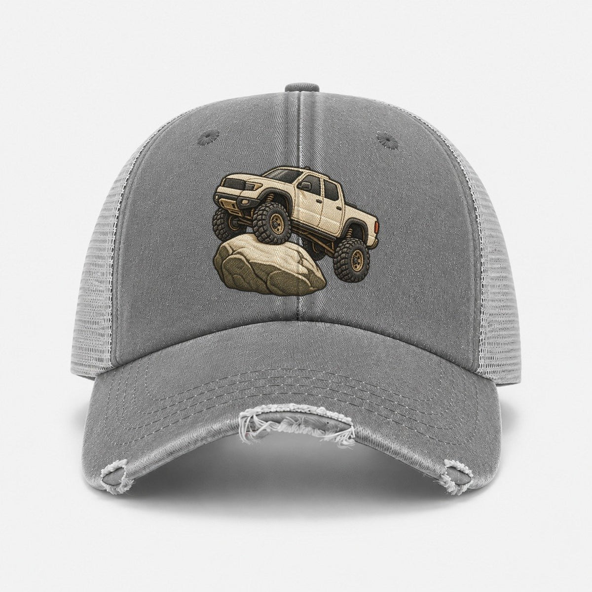 Grey — front view