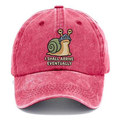 Snail Knight Weary Court Classic Cap – Pomegranate Blush