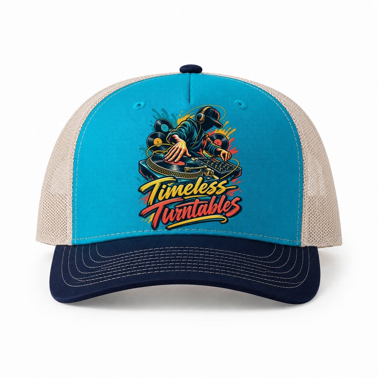 Teal-Navy — front view