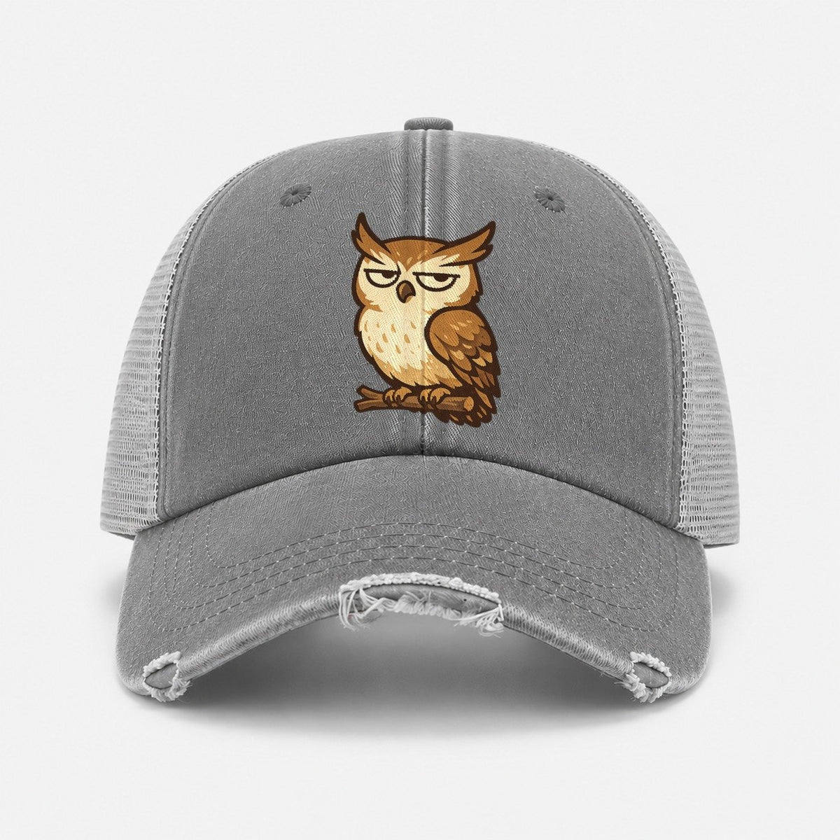 Grey — front view