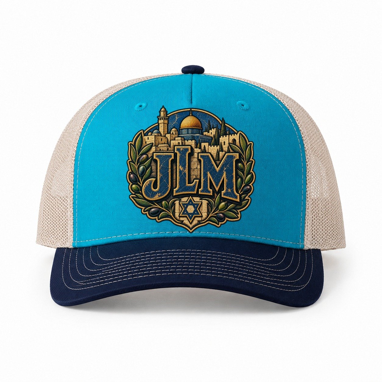 Teal-Navy — front view