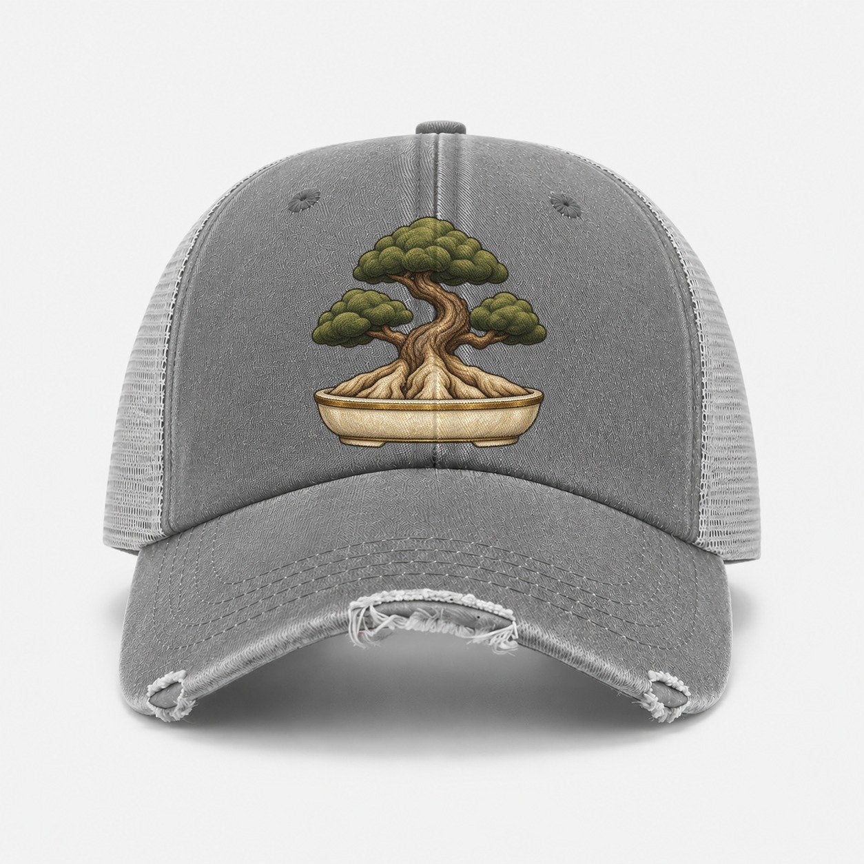 Grey — front view