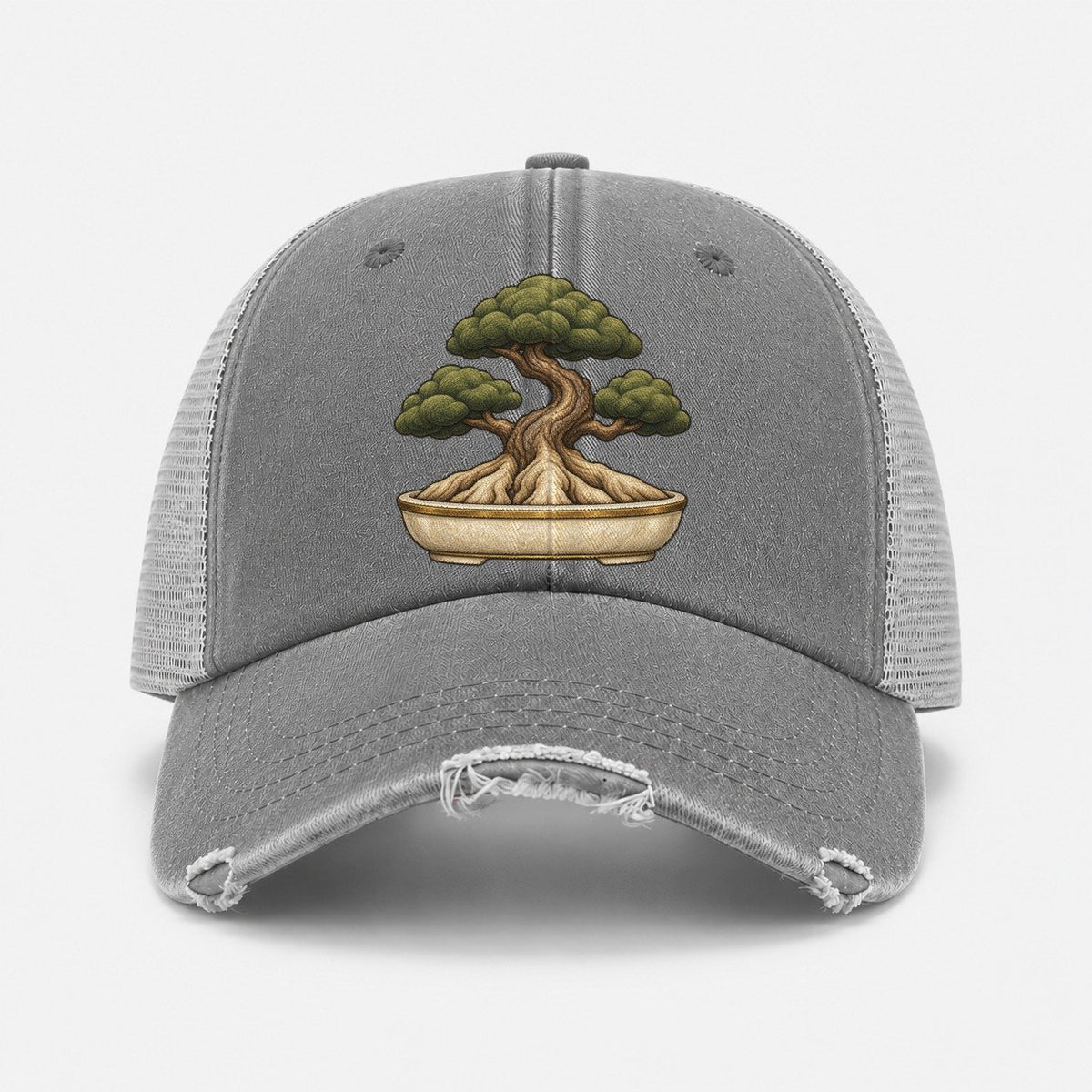Grey — front view