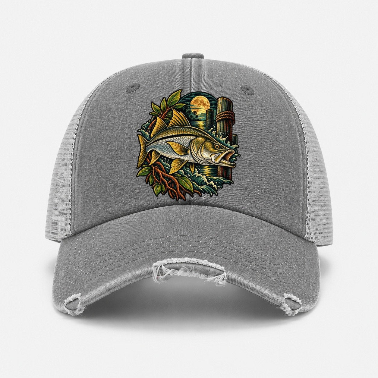Grey — front view
