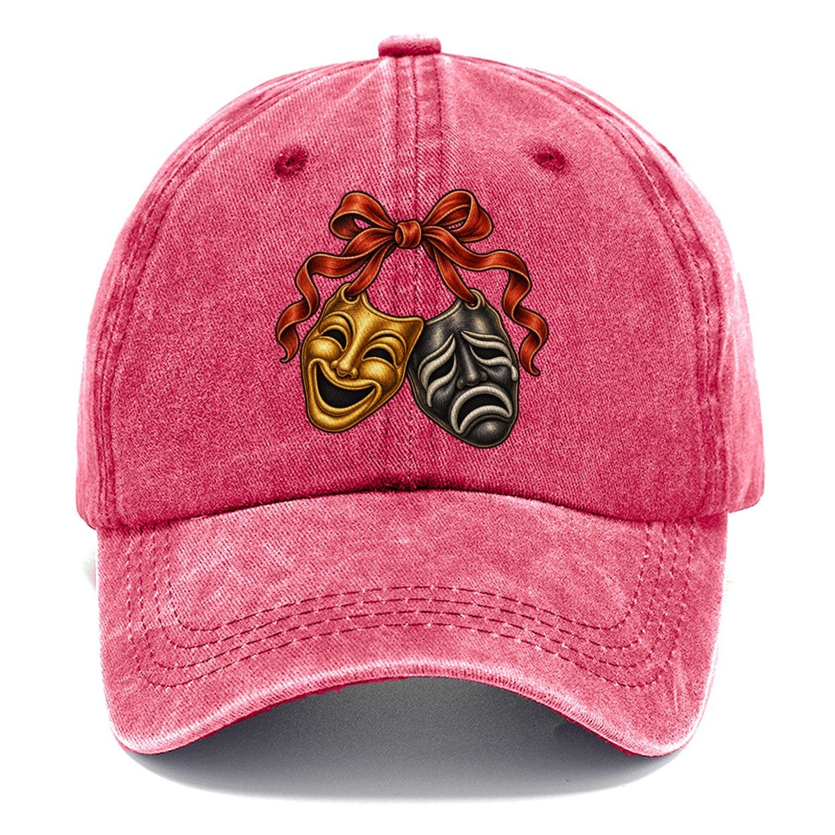 Masks Ribbon Hung Fan Favorites Classic Cap – Pomegranate Blush