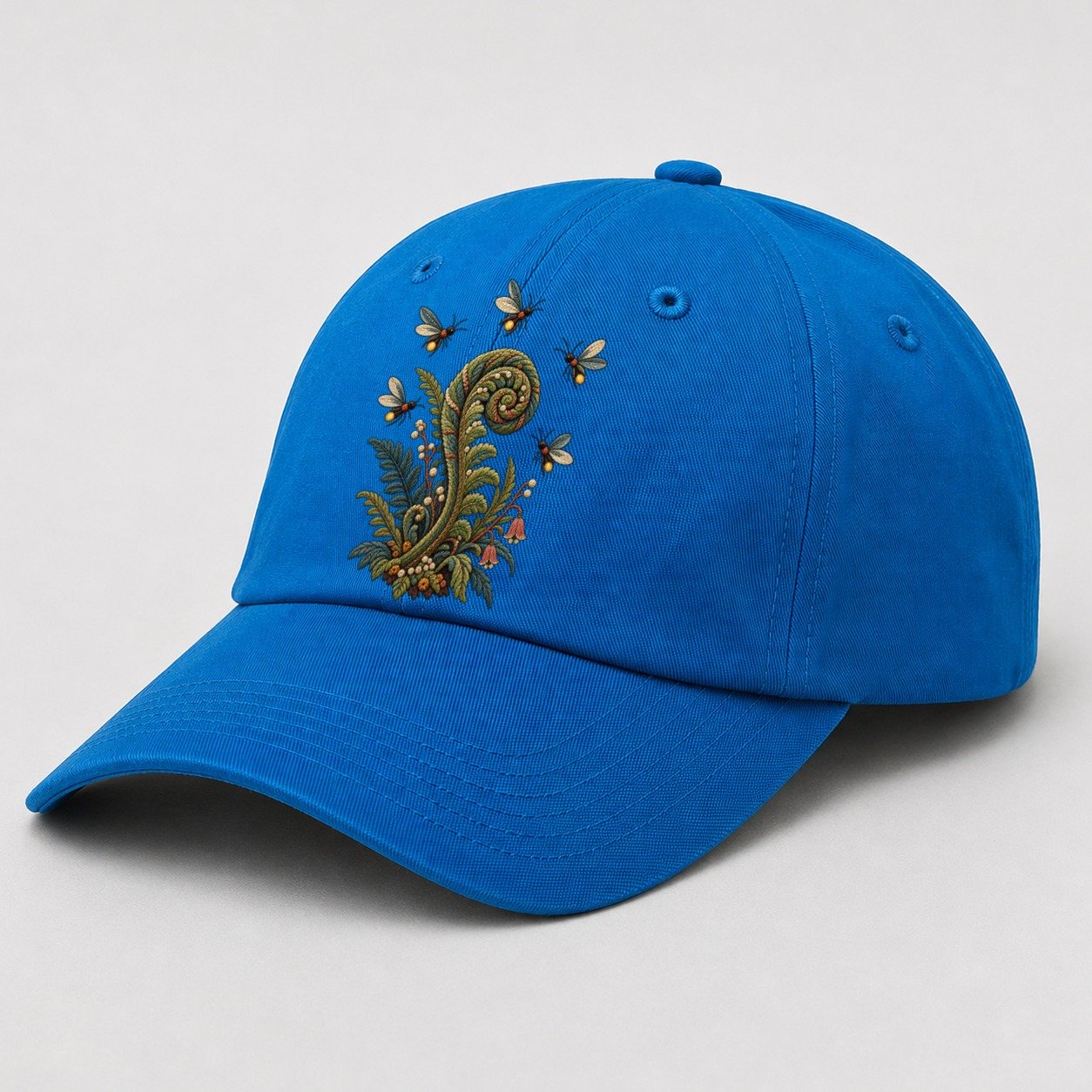 Blue — angle view