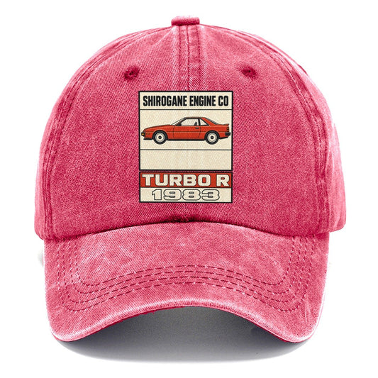 Shirogane Turbo R Showa Speed Plates Classic Cap – Pomegranate Blush