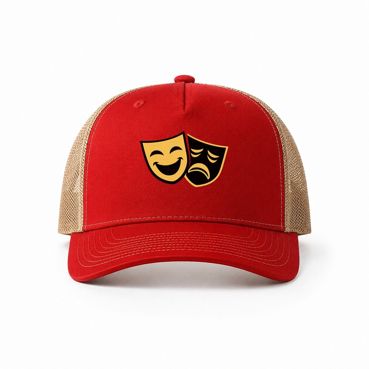 Red-Khaki — front view