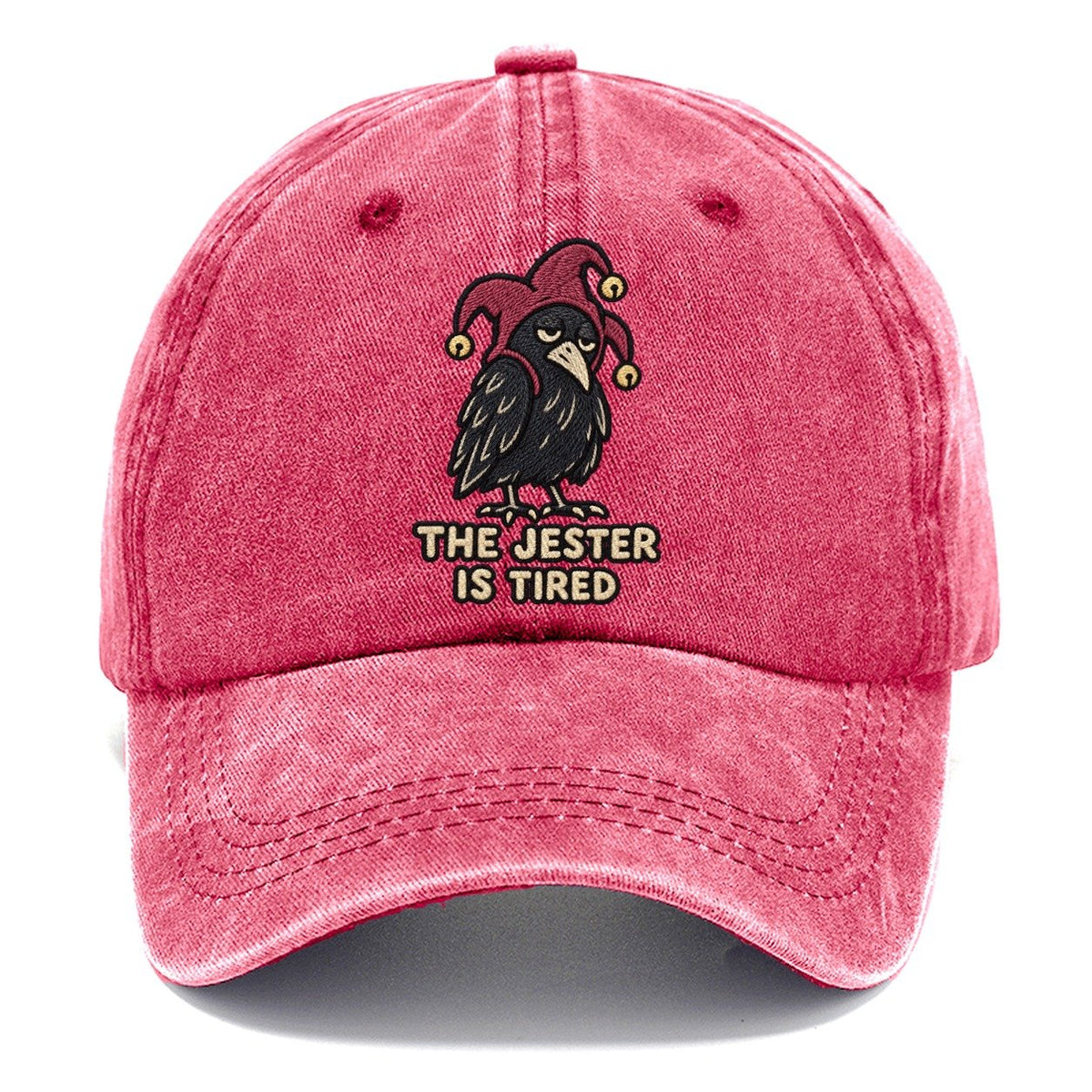 Crow Fool Weary Court Classic Cap – Pomegranate Blush