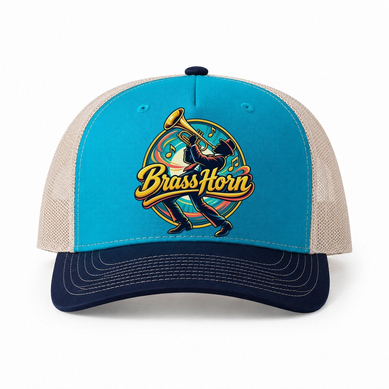Teal-Navy — front view