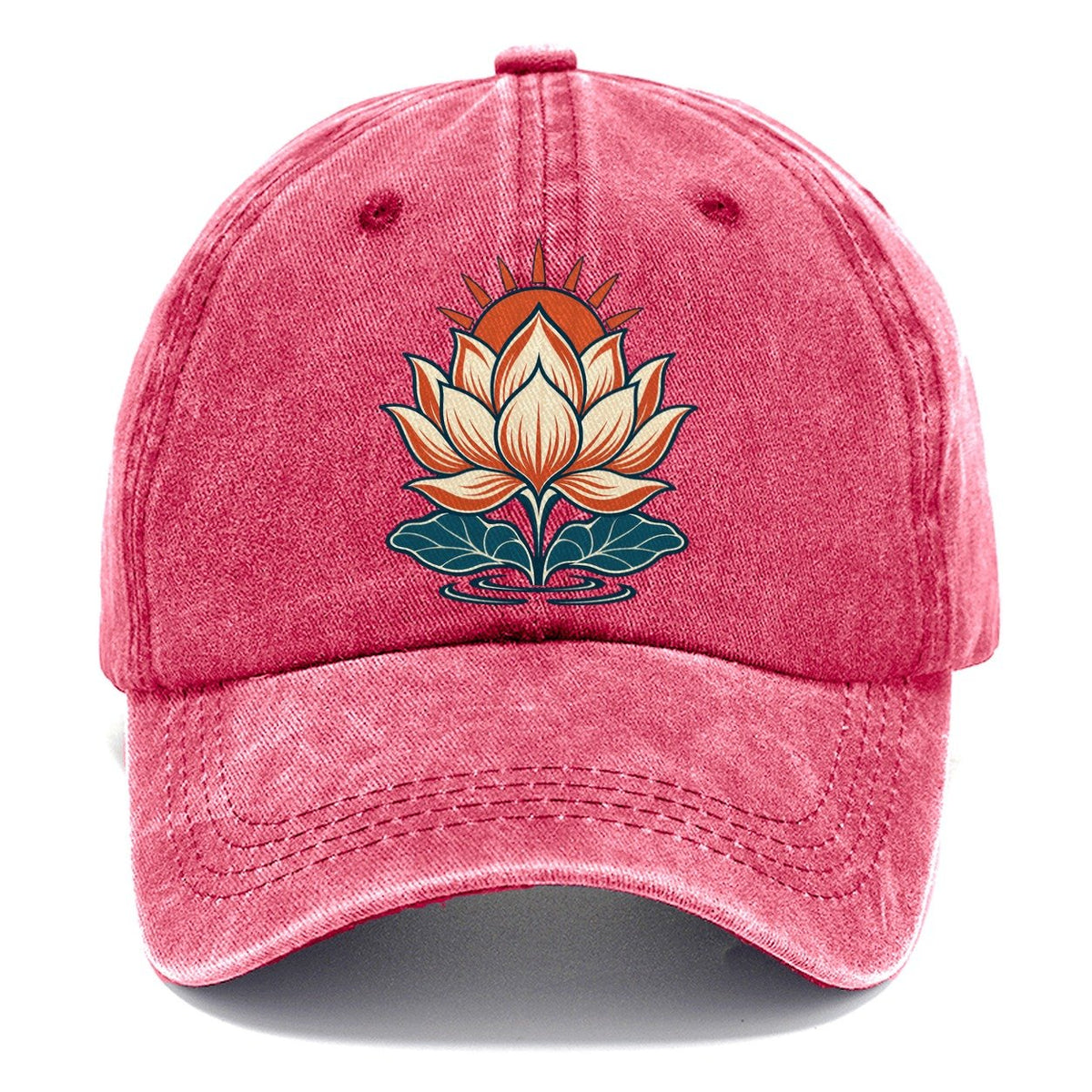 Lotus Dawn Quiet Wards Heritage Classic Cap – Pomegranate Blush
